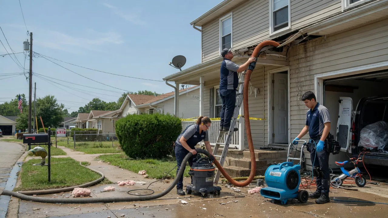 Water Damage Restoration in Royal, IL near me